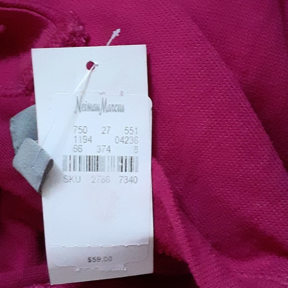 Neiman Marcus modal, polyester blend top - Picture 3 of 5